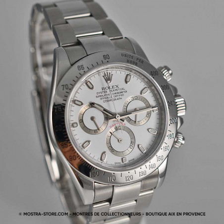 rolex-daytona-116520-blanche-pour-homme-femme-white-dial-cadran-blanc-full-set-aix-en-provence-paris-annecy-chamonix-lausanne