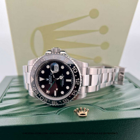 montre rolex gmt master 2 darkside fullset 116710 ln full set occasion