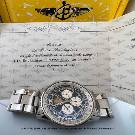 montre-breitling-navitimer-patrouille-de-france-aix en-provence-paris-lyon-avignon-marseille-nimes-occasion