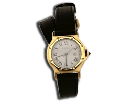 montre-cartier-femme-santos-lady-octagon-or-2965-occasion-aix-en-provence-marseille