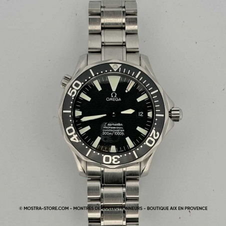 montre-omega-occasion-seamaster-300-pour-homme-cadran-noir-aix-provence-marseille-vidaban-draguignan-callas-lorgues