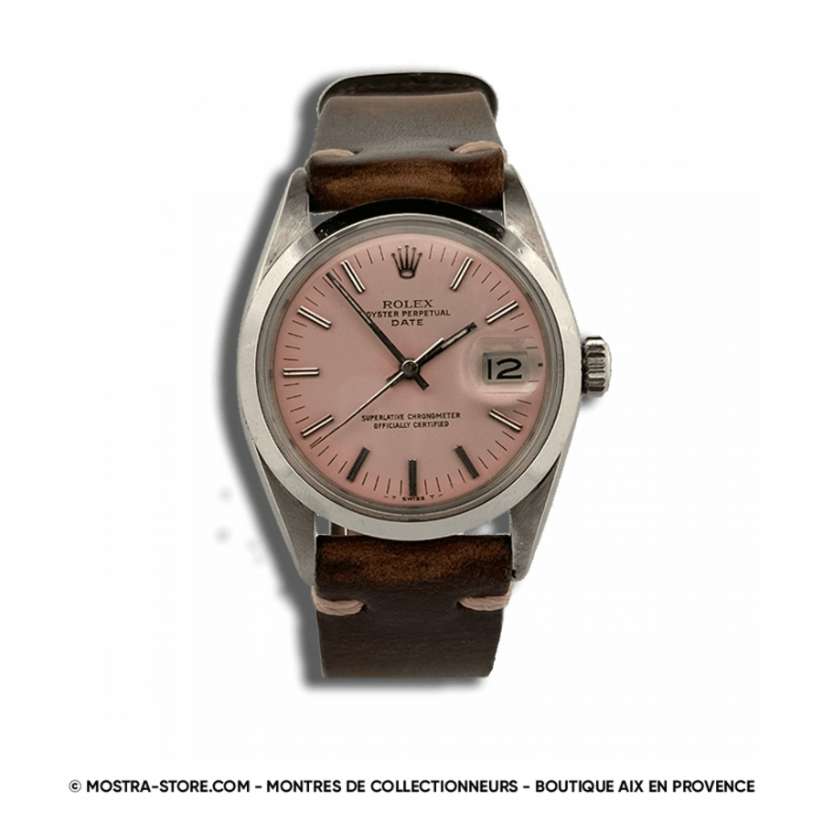 montre-rolex-occasion-pour-femme-1500-vintage-cadran-rose-aix-marseille-1