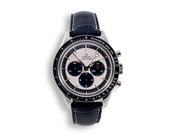 montre-de-collection-omega-speedmaster-edition-panda-blue-watch-newman-vintage-style-mostra-store-aix-en-provence