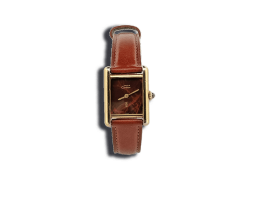 montre-must-cartier-tank-occasion-tortose-shell-dial-pour-femme-mostra-aix-provence