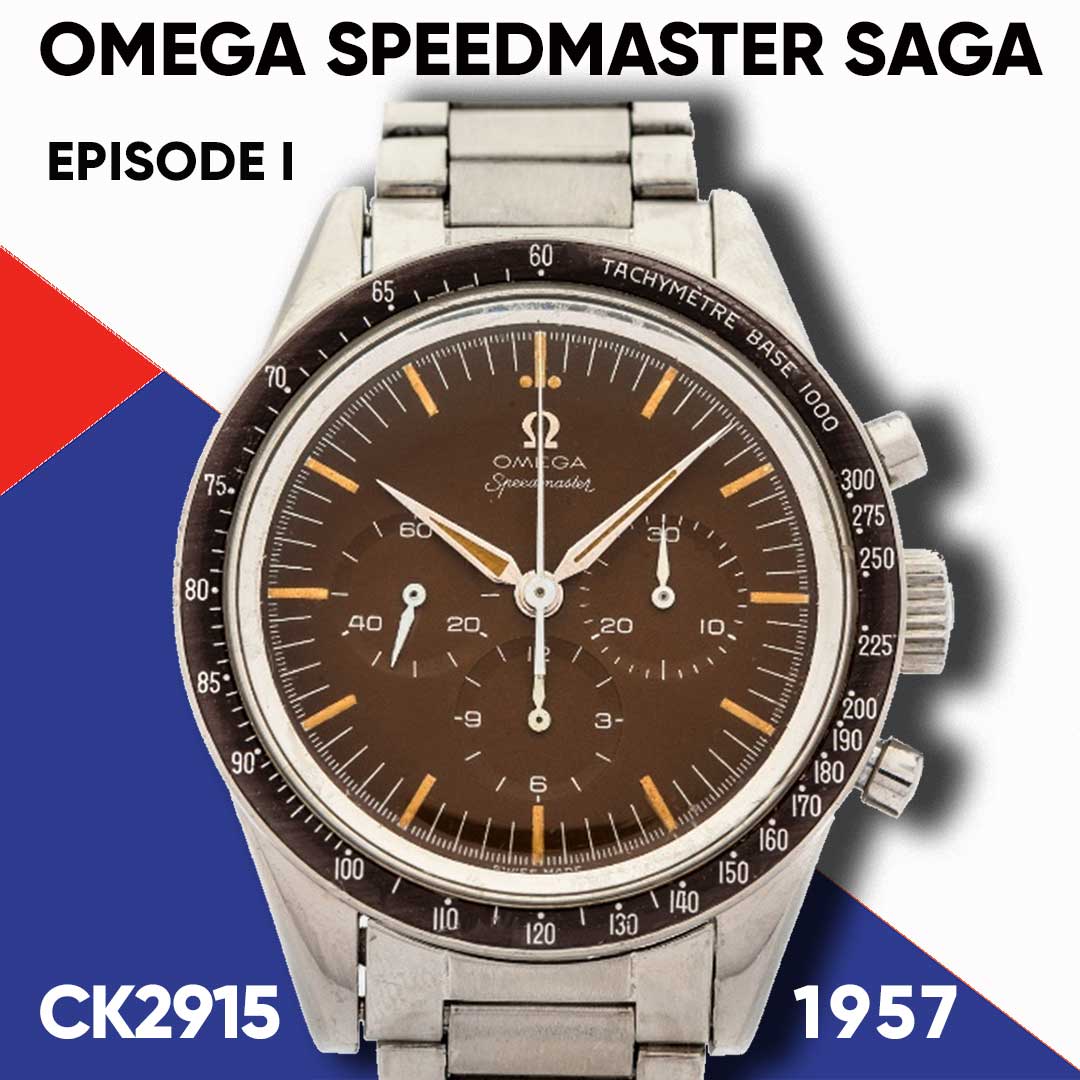 Omega Speedmaster de 1957, les débuts d'une légende avec le ck-2915.....